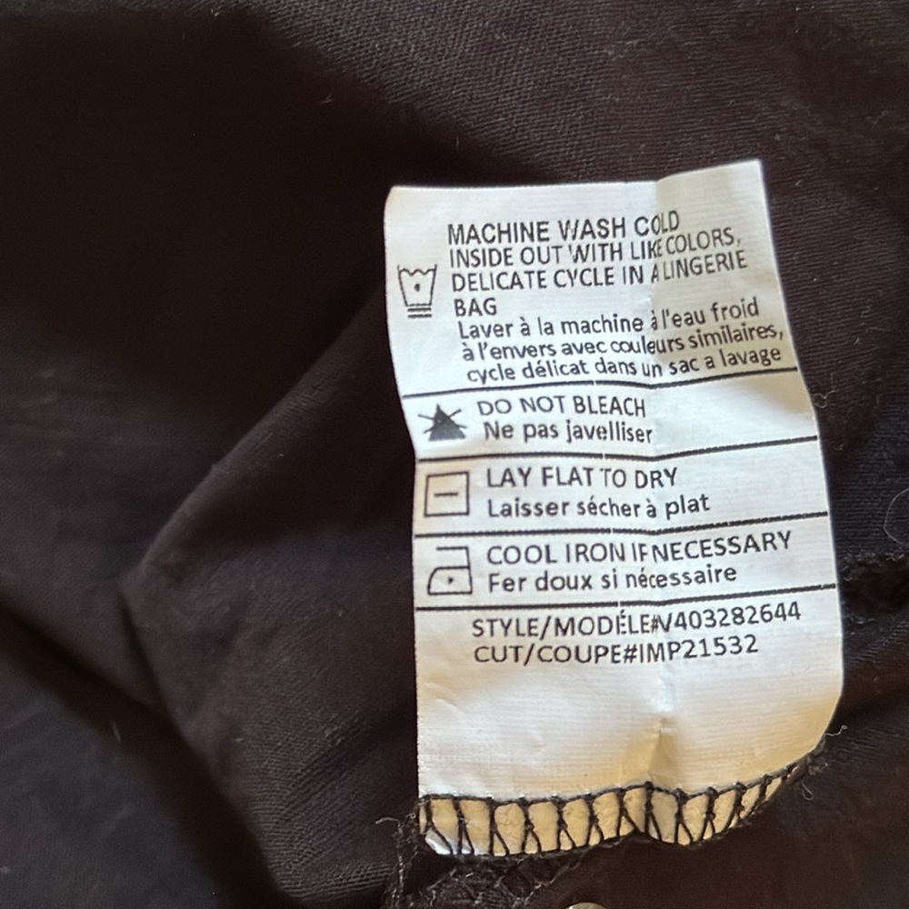 Vince long sleeved black shirt - Small - Picture 4 of 4